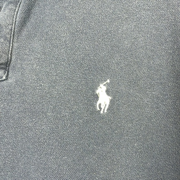 Polo By Ralph Lauren Custom Fit Mens M Polo Shirt 1/4 Button Pullover Shirt - Picture 4 of 8